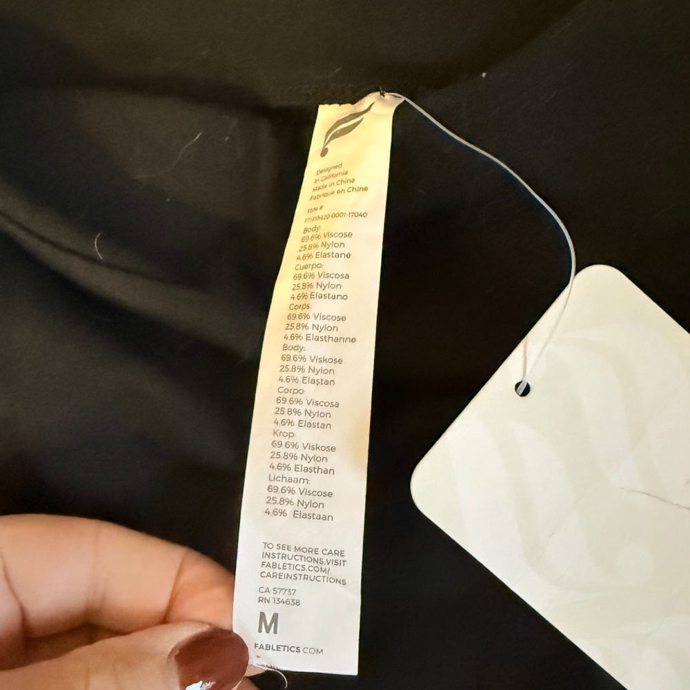 Fabletics black leggings